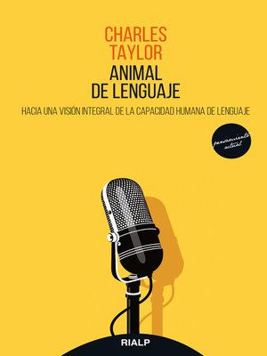 cover image of Animal de lenguaje